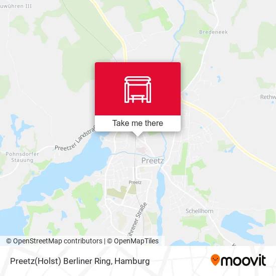 Карта Preetz(Holst) Berliner Ring