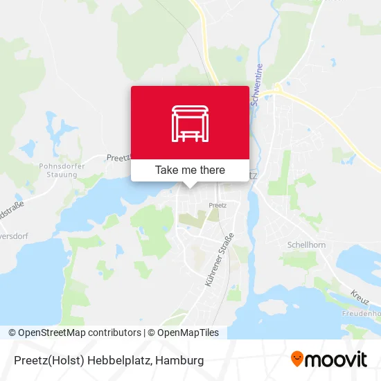 Карта Preetz(Holst) Hebbelplatz