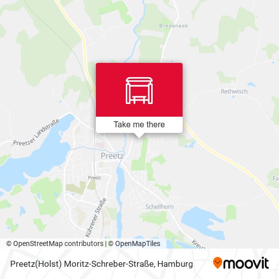 Preetz(Holst) Moritz-Schreber-Straße map