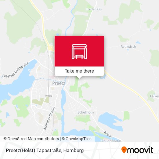 Preetz(Holst) Tapastraße map