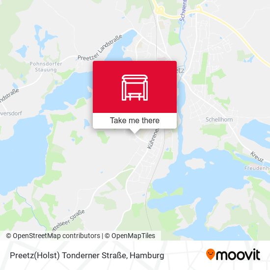 Preetz(Holst) Tonderner Straße map