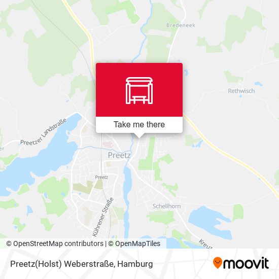 Preetz(Holst) Weberstraße map