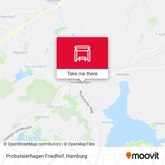 Probsteierhagen Friedhof map