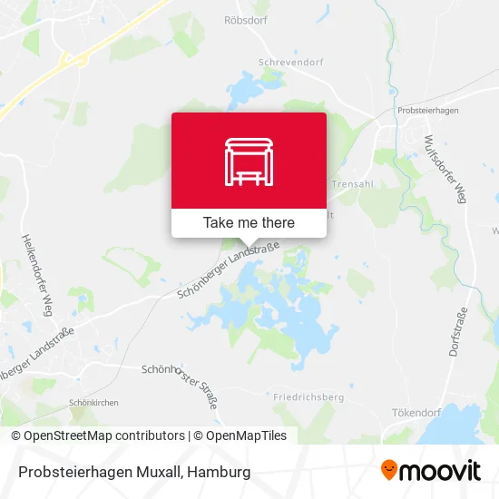 Карта Probsteierhagen Muxall