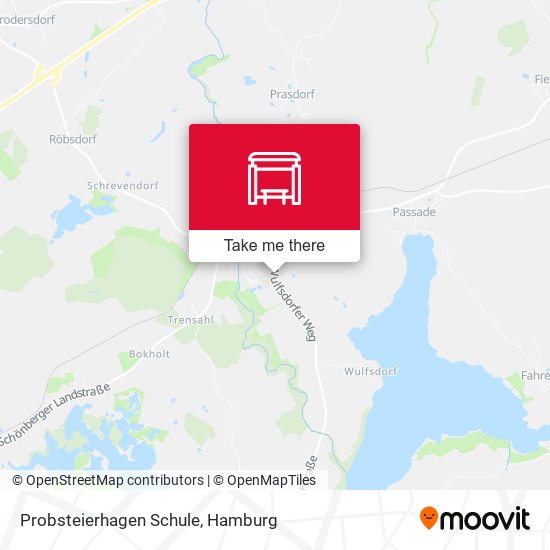 Probsteierhagen Schule map