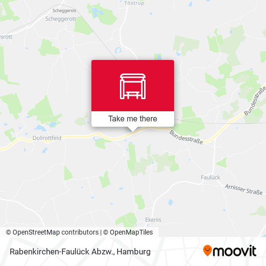 Rabenkirchen-Faulück Abzw. map
