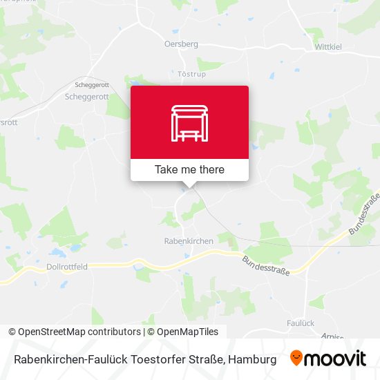 Rabenkirchen-Faulück Toestorfer Straße map