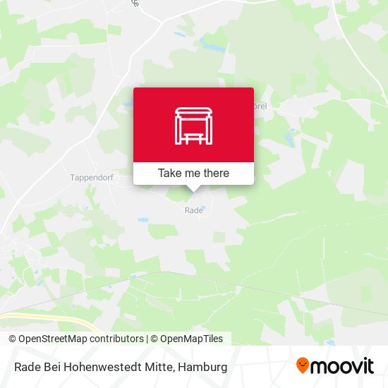 Rade Bei Hohenwestedt Mitte map
