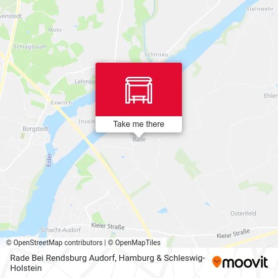 Rade Bei Rendsburg Audorf map