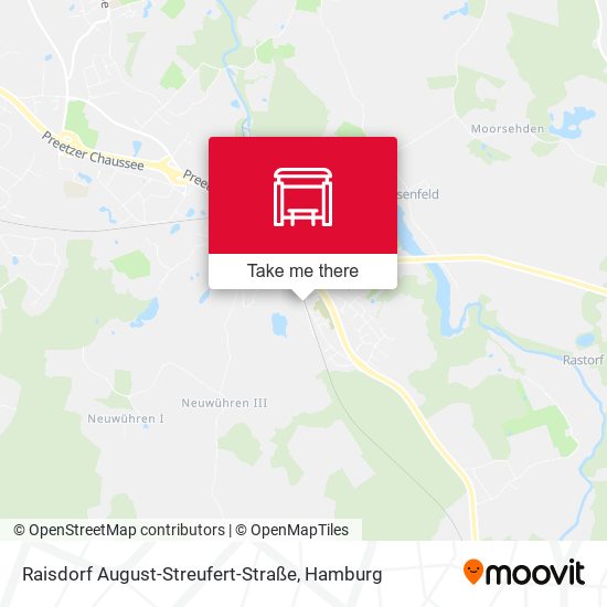 Raisdorf August-Streufert-Straße map