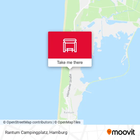 Карта Rantum Campingplatz