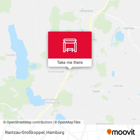 Карта Rantzau-Großkoppel