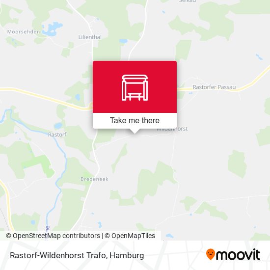 Rastorf-Wildenhorst Trafo map