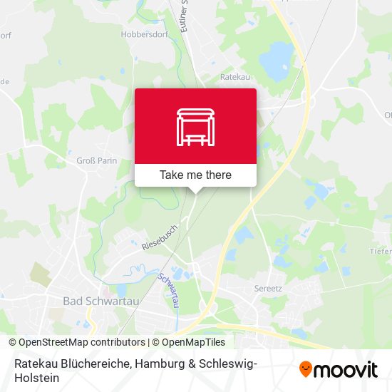 Ratekau Blüchereiche map