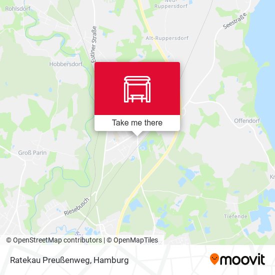 Ratekau Preußenweg map