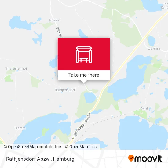 Rathjensdorf Abzw. map