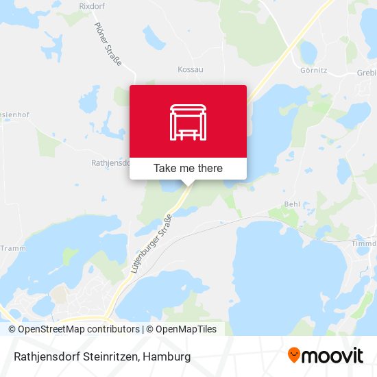 Rathjensdorf Steinritzen map