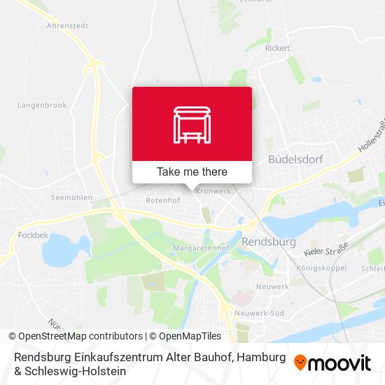 Rendsburg Einkaufszentrum Alter Bauhof map