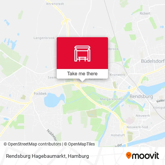 Карта Rendsburg Hagebaumarkt