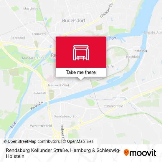 Rendsburg Kollunder Straße map