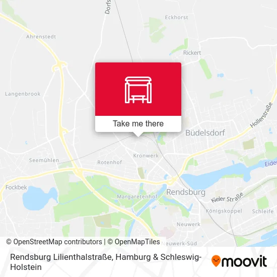 Rendsburg Lilienthalstraße map