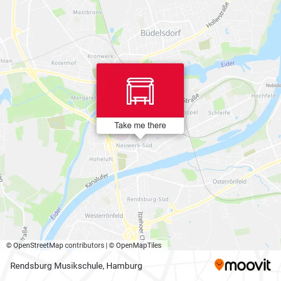 Карта Rendsburg Musikschule