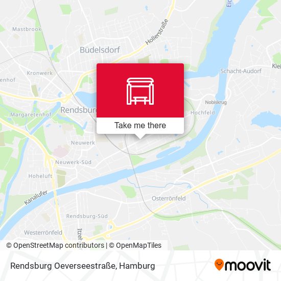 Rendsburg Oeverseestraße map