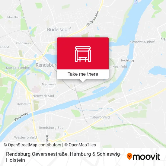 Rendsburg Oeverseestraße map