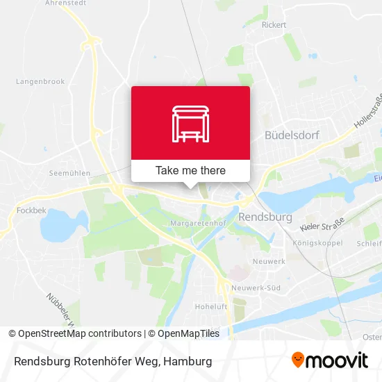 Карта Rendsburg Rotenhöfer Weg