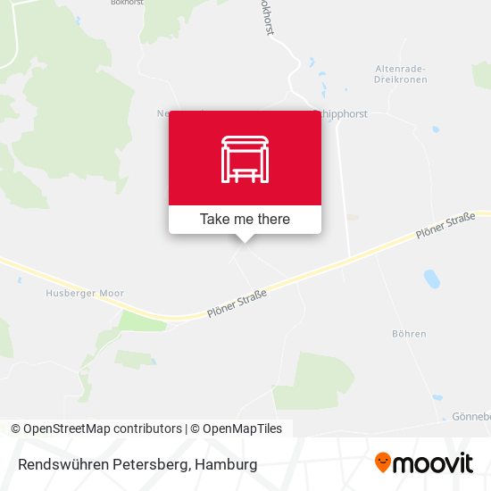 Rendswühren Petersberg map