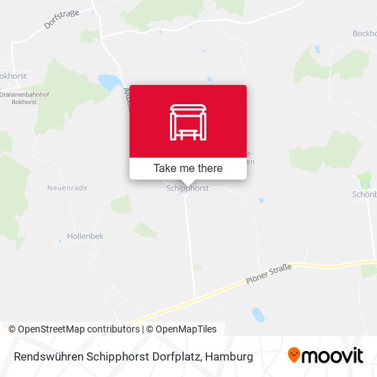 Rendswühren Schipphorst Dorfplatz map