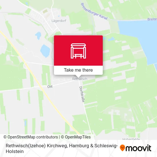 Rethwisch(Izehoe) Kirchweg map