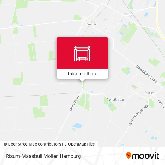 Карта Risum-Maasbüll Möller