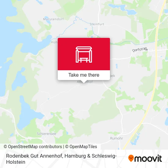 Rodenbek Gut Annenhof map