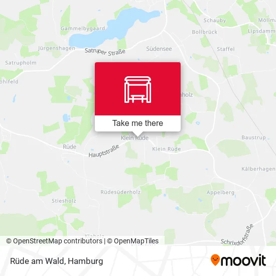 Карта Rüde am Wald