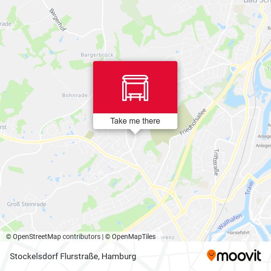 Stockelsdorf Flurstraße map