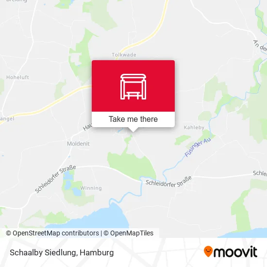 Schaalby Siedlung map