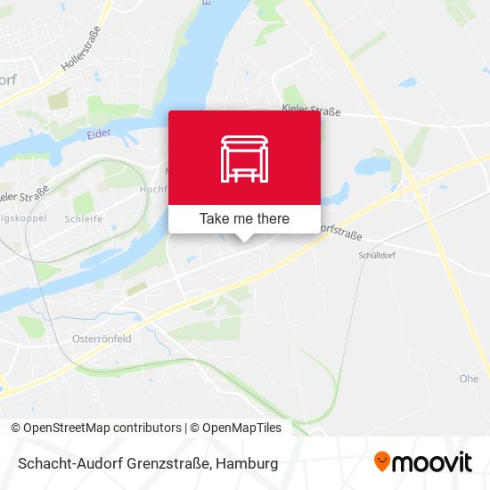 Schacht-Audorf Grenzstraße map
