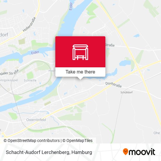 Schacht-Audorf Lerchenberg map