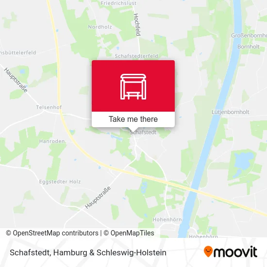 Карта Schafstedt