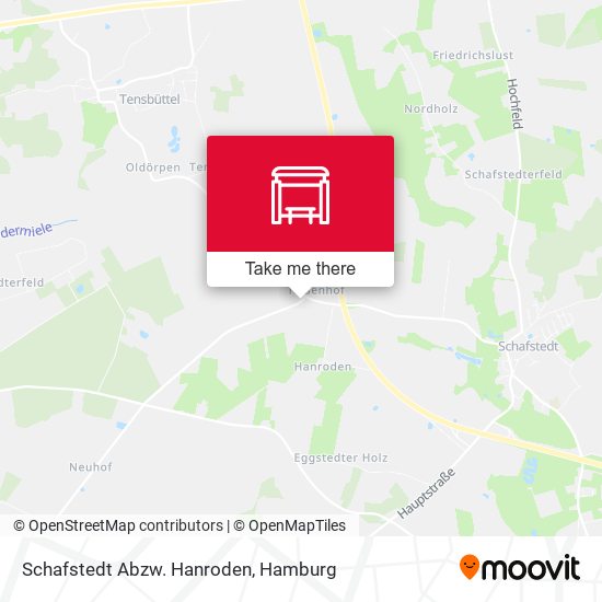 Schafstedt Abzw. Hanroden map