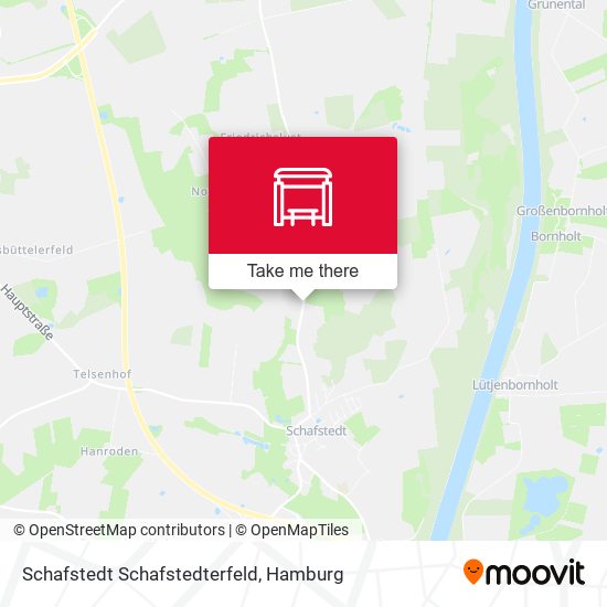Schafstedt Schafstedterfeld map