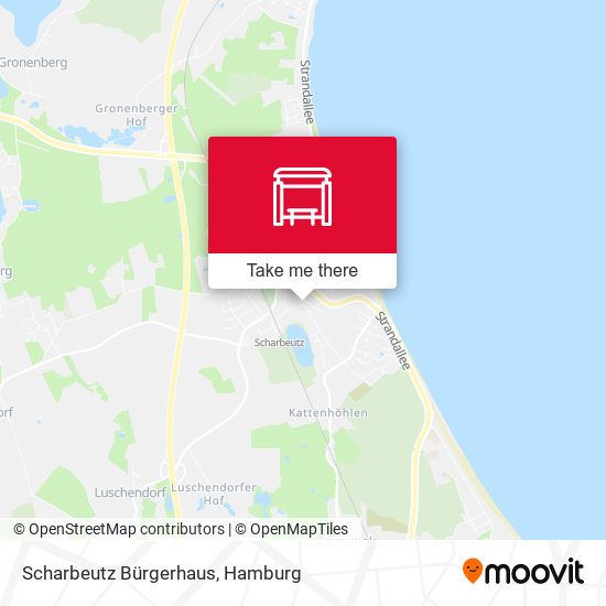 Scharbeutz Bürgerhaus map