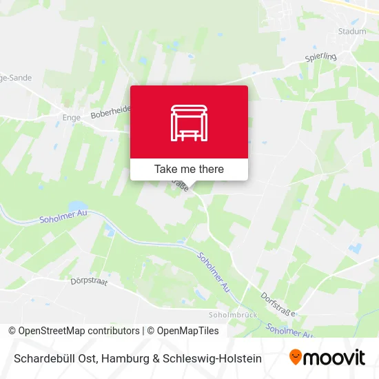 Карта Schardebüll Ost