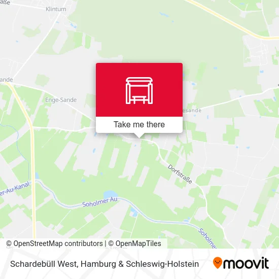 Карта Schardebüll West