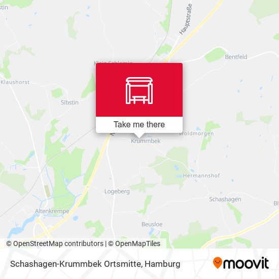 Schashagen-Krummbek Ortsmitte map