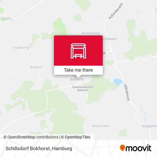 Schillsdorf Bokhorst map