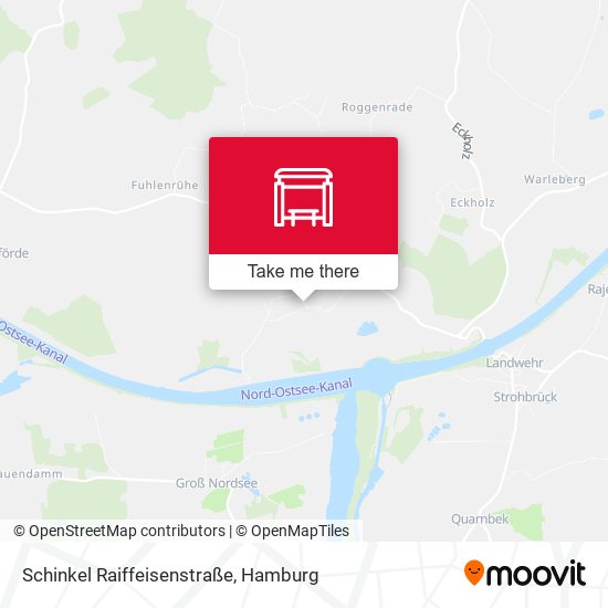 Schinkel Raiffeisenstraße map
