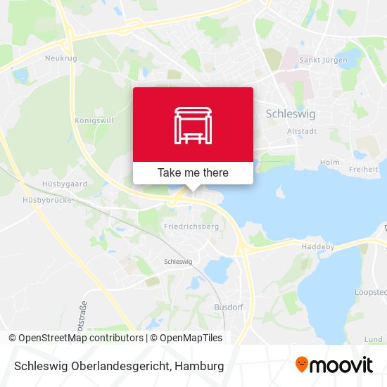 Schleswig Oberlandesgericht map