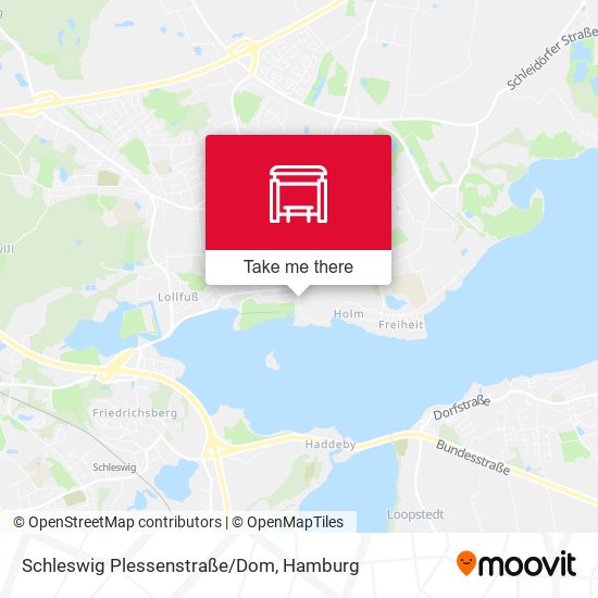 Schleswig Plessenstraße/Dom map